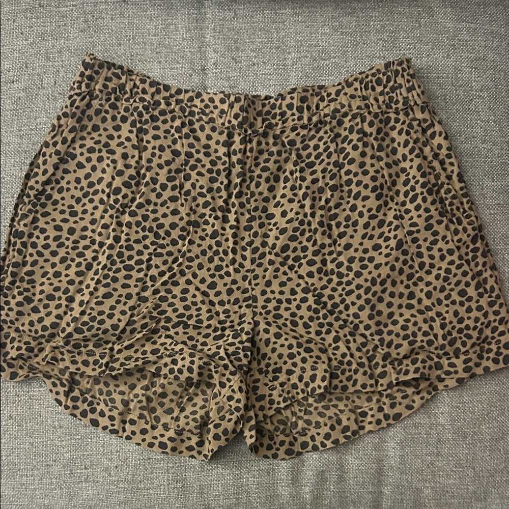 Aerie Leopard/Spotted Shorts